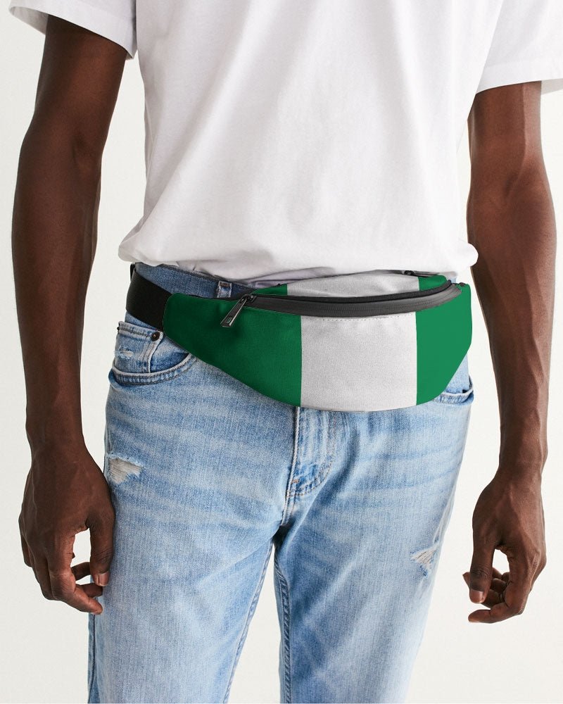 Nigeria Flag Crossbody Sling Bag - Conscious Apparel Store