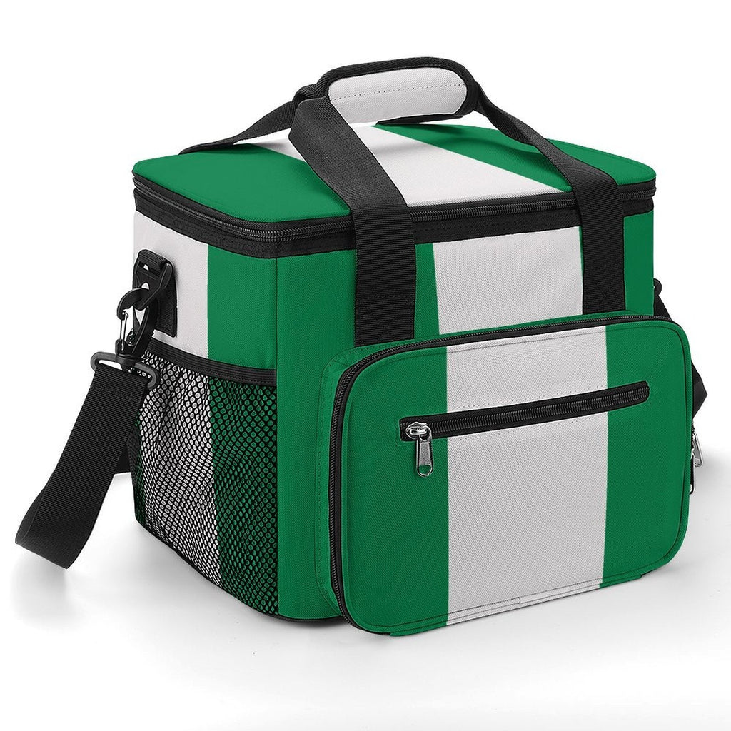 Nigeria Flag Insulated Cooler Bag - Conscious Apparel Store