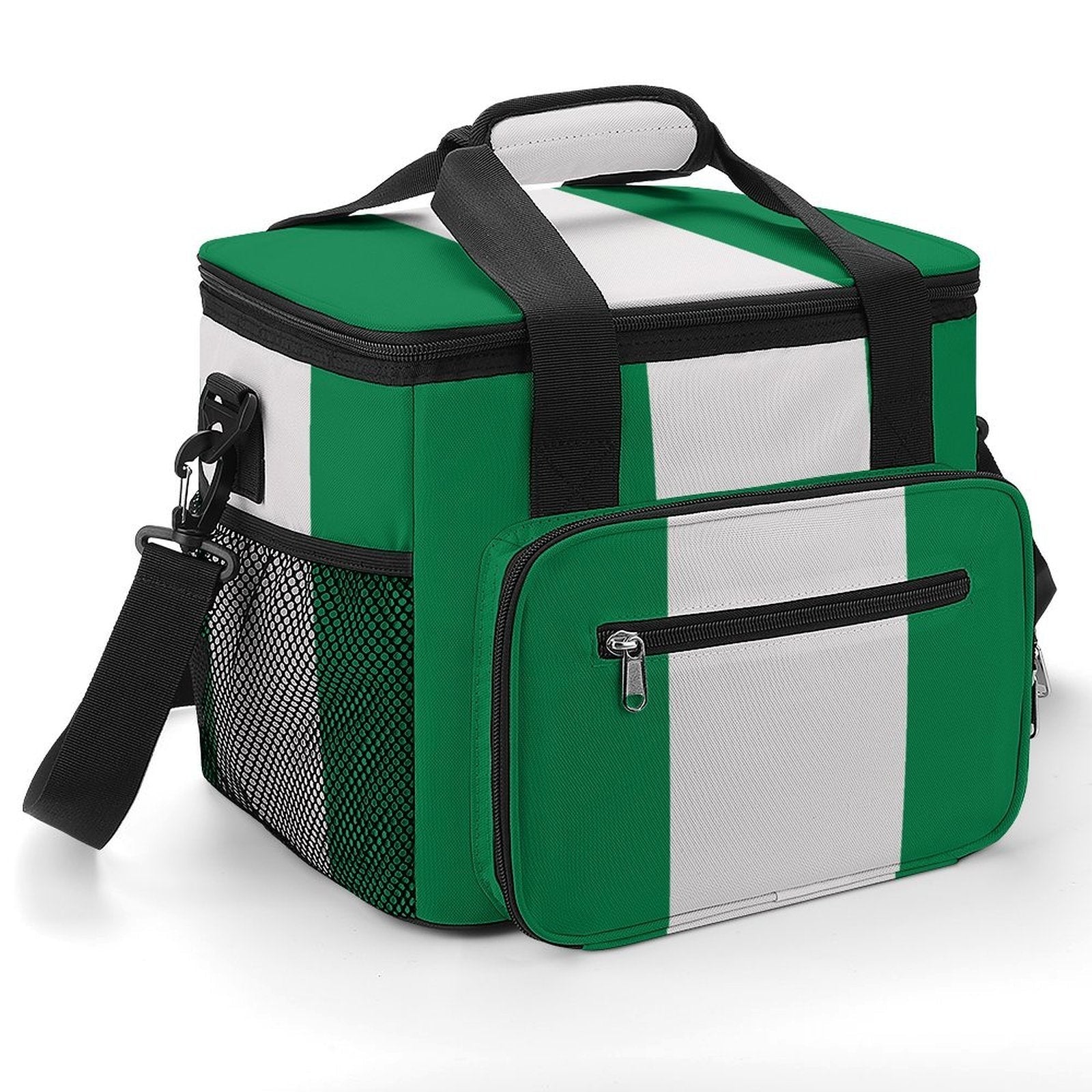 Nigeria Flag Insulated Cooler Bag - Conscious Apparel Store