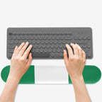 Nigeria Flag Keyboard Wrist Rest Pad - Conscious Apparel Store