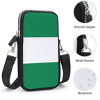 Nigeria Flag Mobile Phone Purse - Conscious Apparel Store