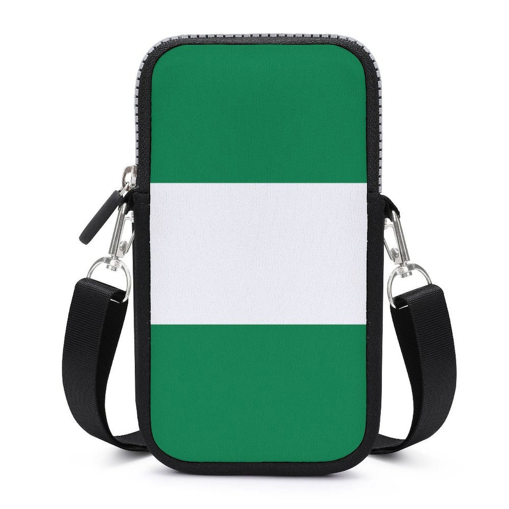 Nigeria Flag Mobile Phone Purse - Conscious Apparel Store