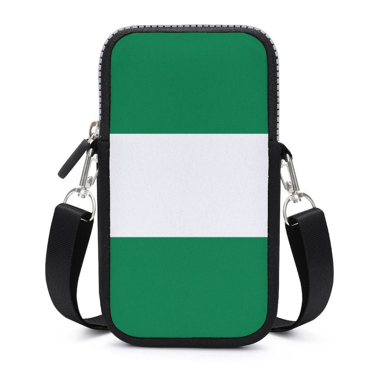 Nigeria Flag Mobile Phone Purse - Conscious Apparel Store