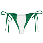 Nigeria Flag String bikini bottom - Conscious Apparel Store