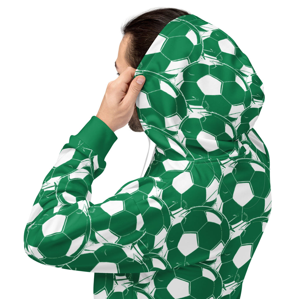 Nigeria Football Pullover Hoodie - Conscious Apparel Store