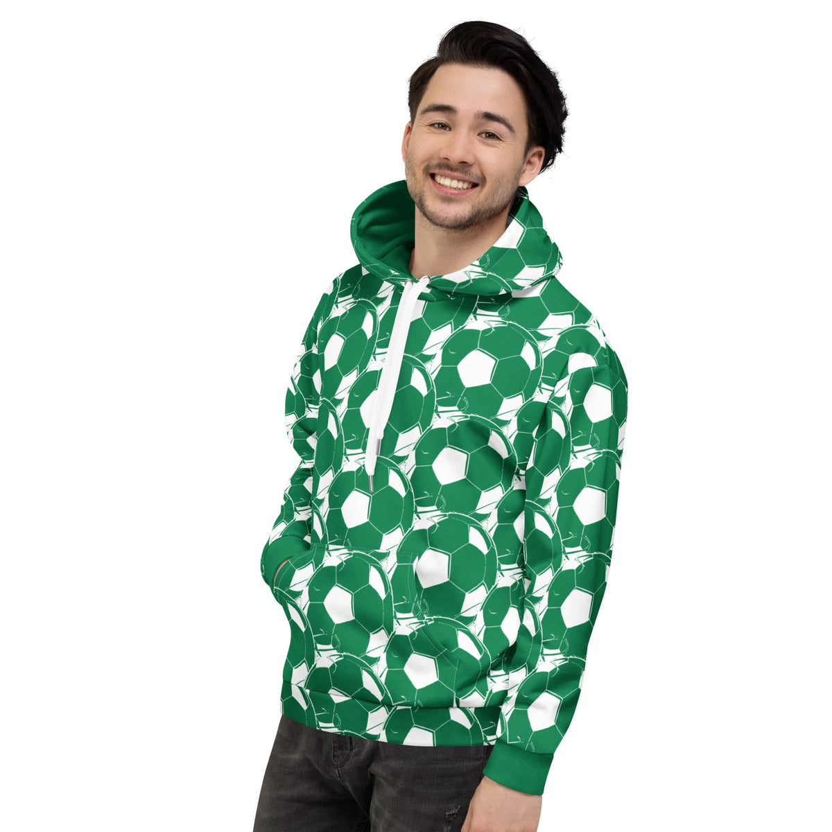 Nigeria Football Pullover Hoodie - Conscious Apparel Store