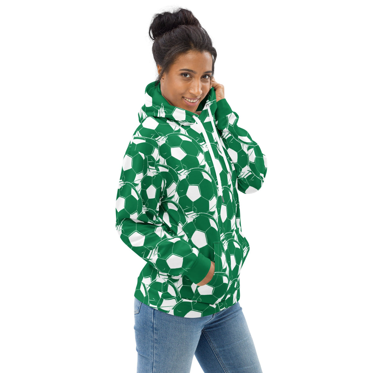 Nigeria Football Pullover Hoodie - Conscious Apparel Store