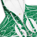 Nigeria Football Unisex zip hoodie - Conscious Apparel Store