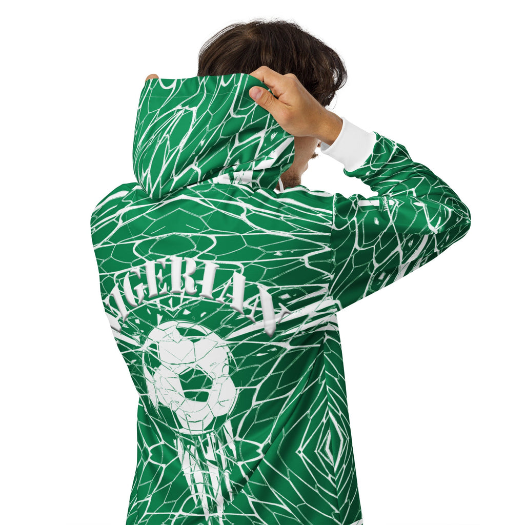 Nigeria Football Unisex zip hoodie - Conscious Apparel Store
