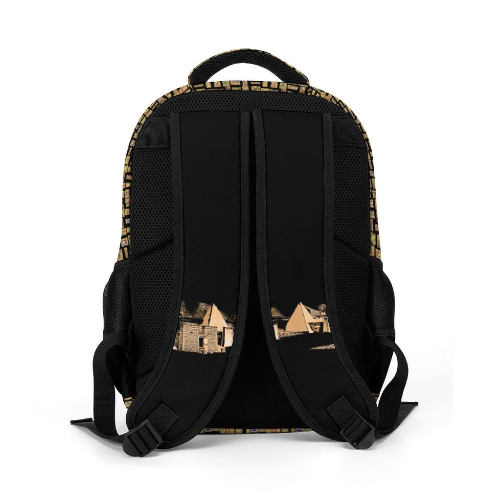 Nubia Ankh Cross (Black) Casual Backpack (6 Colors Available) - Conscious Apparel Store