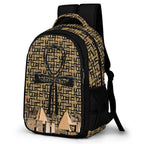 Nubia Ankh Cross (Black) Casual Backpack (6 Colors Available) - Conscious Apparel Store