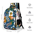 Nubia Ankh Cross (Black) Casual Backpack (6 Colors Available) - Conscious Apparel Store