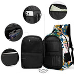 Nubia Ankh Cross (Black) Casual Backpack (6 Colors Available) - Conscious Apparel Store