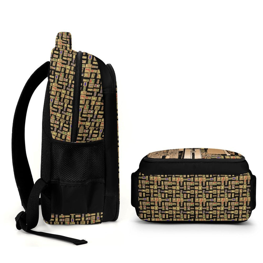 Nubia Ankh Cross (Black) Casual Backpack (6 Colors Available) - Conscious Apparel Store