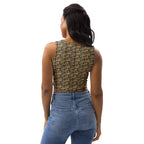 Nubia Ankh Cross (Black) Crop Top (6 Colors Available) - Conscious Apparel Store