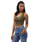 Nubia Ankh Cross (Black) Crop Top (6 Colors Available) - Conscious Apparel Store