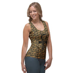 Nubia Ankh Cross (Black) Women's Tank Top (6 Colors Available) - Conscious Apparel Store