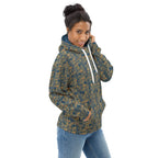 Nubia Ankh Cross (Blue) Unisex Pullover Hoodie (6 Colors Available) - Conscious Apparel Store