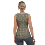 Nubia Ankh Cross (Blue) Women's Tank Top (6 Colors Available) - Conscious Apparel Store