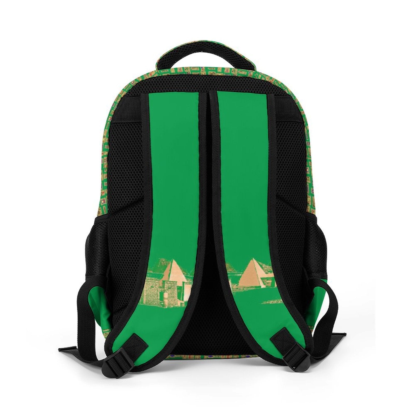 Nubia Ankh Cross (Green) Casual Backpack (6 Colors Available) - Conscious Apparel Store