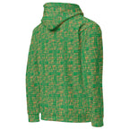 Nubia Ankh Cross (Green) Unisex Pullover Hoodie (6 Colors Available) - Conscious Apparel Store