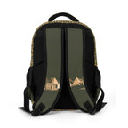 Nubia Ankh Cross (Olive) Casual Backpack (6 Colors Available) - Conscious Apparel Store