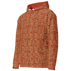 Nubia Ankh Cross (Red-Rust) Unisex Pullover Hoodie (6 Colors Available) - Conscious Apparel Store