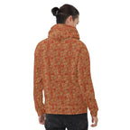 Nubia Ankh Cross (Red-Rust) Unisex Pullover Hoodie (6 Colors Available) - Conscious Apparel Store