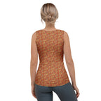Nubia Ankh Cross (Red-Rust) Women's Tank Top (6 Colors Available) - Conscious Apparel Store