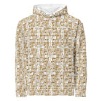 Nubia Ankh Cross (White) Unisex Pullover Hoodie (6 Colors Available) - Conscious Apparel Store