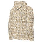 Nubia Ankh Cross (White) Unisex Pullover Hoodie (6 Colors Available) - Conscious Apparel Store