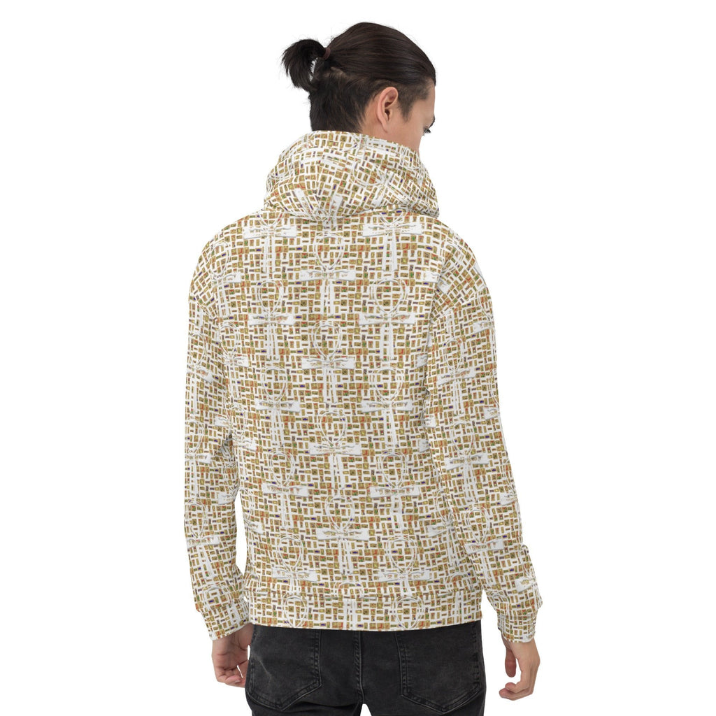 Nubia Ankh Cross (White) Unisex Pullover Hoodie (6 Colors Available) - Conscious Apparel Store