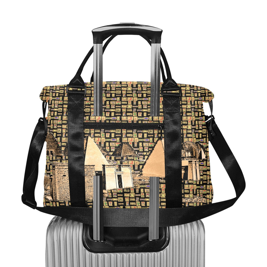 Nubia (Black) Large Capacity Duffle Bag (6 Colors Available) - Conscious Apparel Store