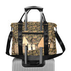 Nubia (Black) Large Capacity Duffle Bag (6 Colors Available) - Conscious Apparel Store