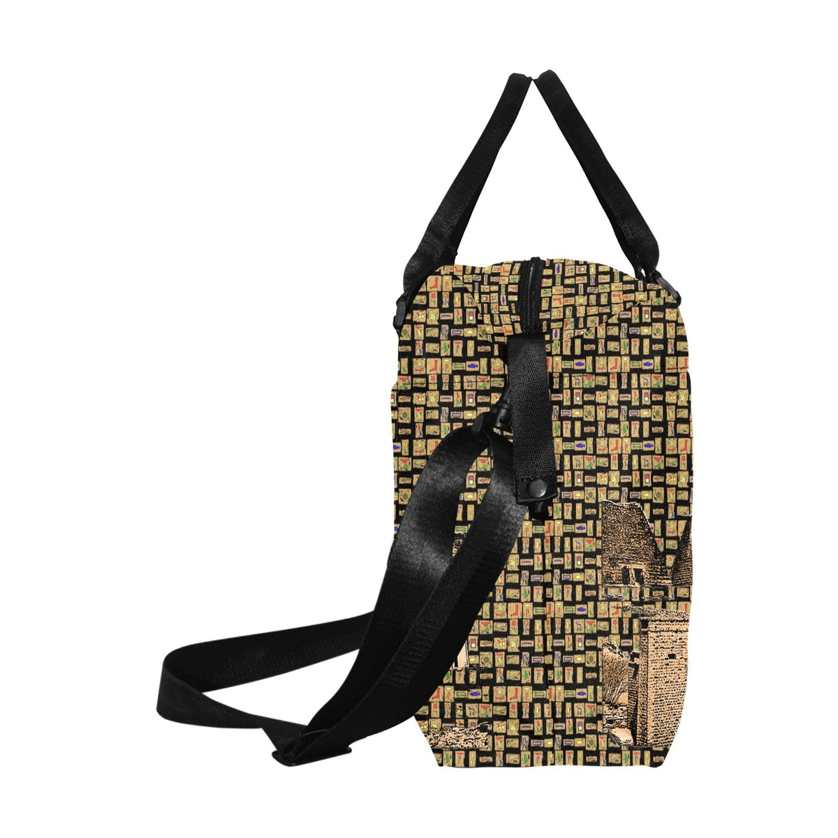 Nubia (Black) Large Capacity Duffle Bag (6 Colors Available) - Conscious Apparel Store