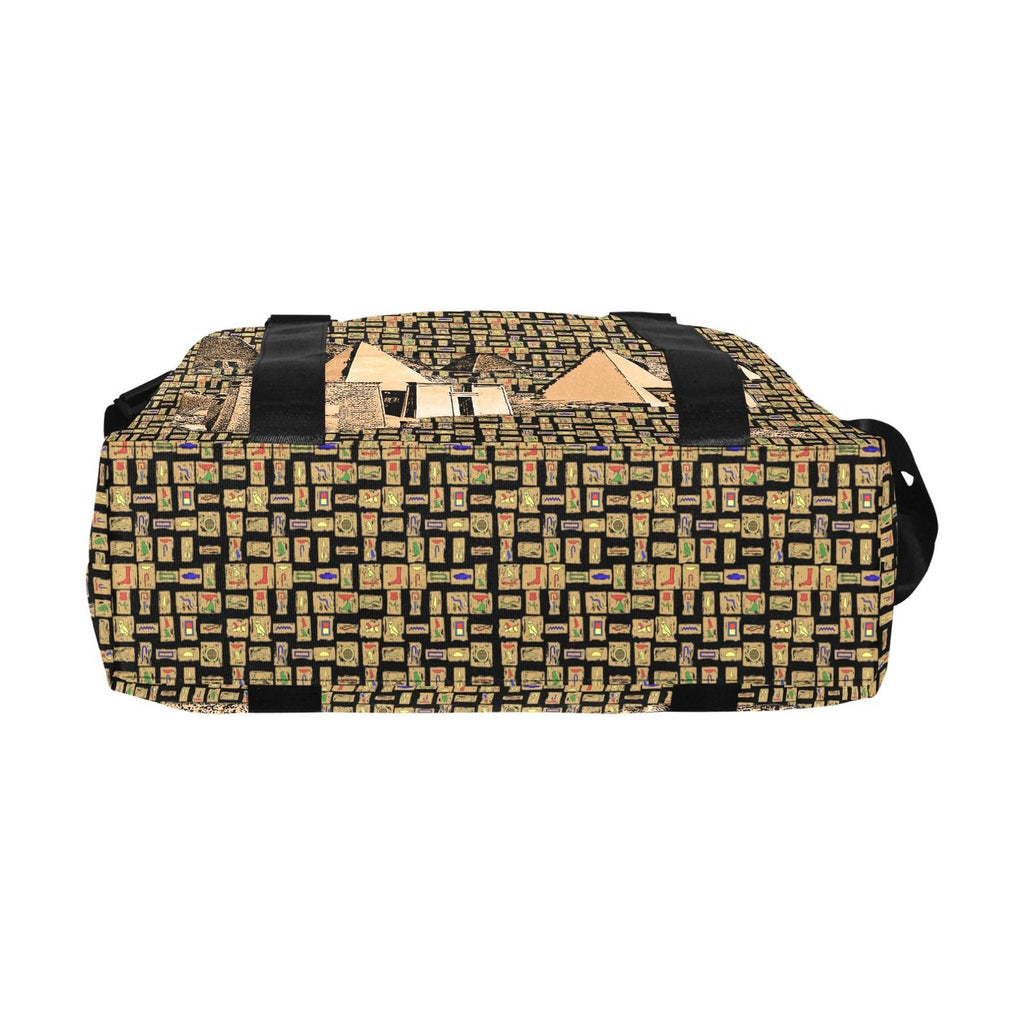 Nubia (Black) Large Capacity Duffle Bag (6 Colors Available) - Conscious Apparel Store