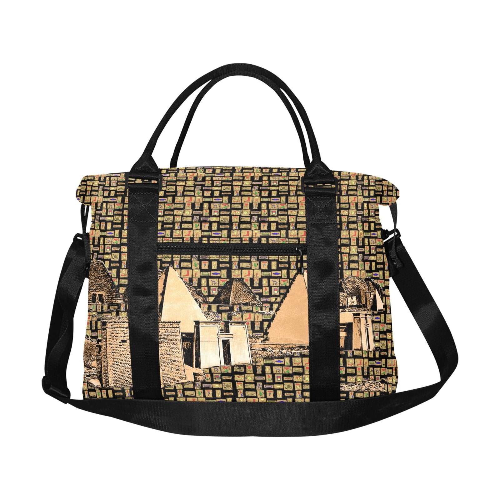 Nubia (Black) Large Capacity Duffle Bag (6 Colors Available) - Conscious Apparel Store