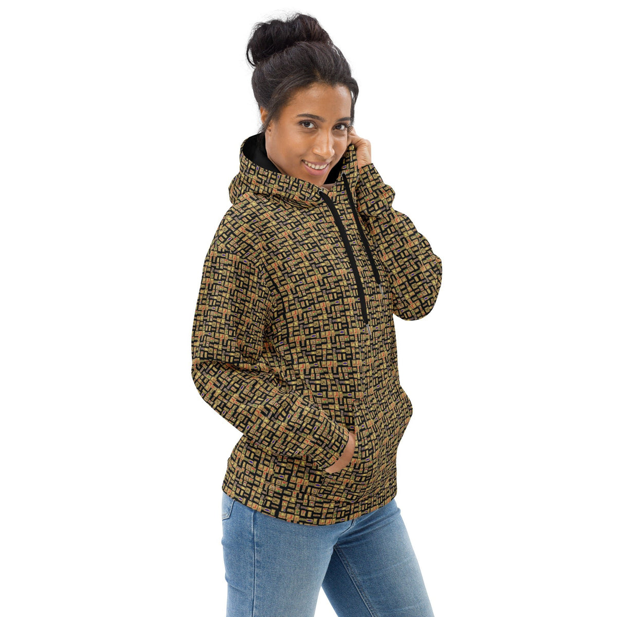 Nubia (Black) Unisex Pullover Hoodie (6 Colors Available) - Conscious Apparel Store