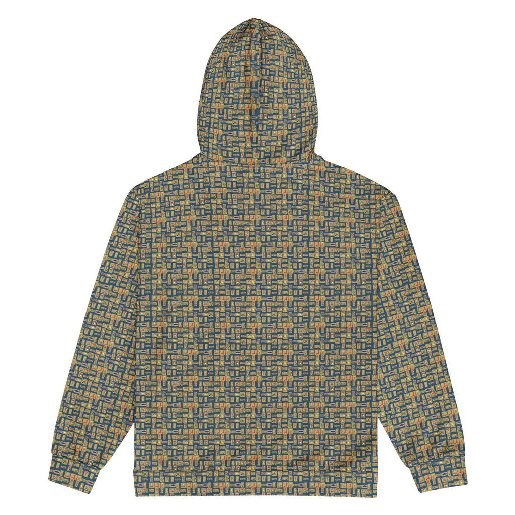 Nubia (Blue) Unisex zip hoodie (6Colors Available) - Conscious Apparel Store