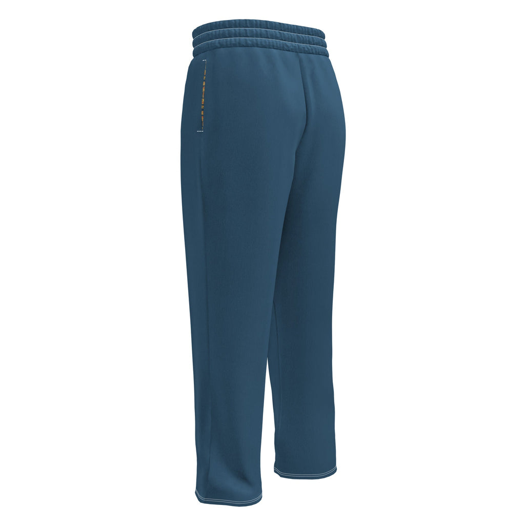 Nubia Blue Wide-leg joggers - Conscious Apparel Store