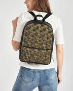 Nubia Classic Faux Leather Backpack (Black) (4 Colors Available) - Conscious Apparel Store