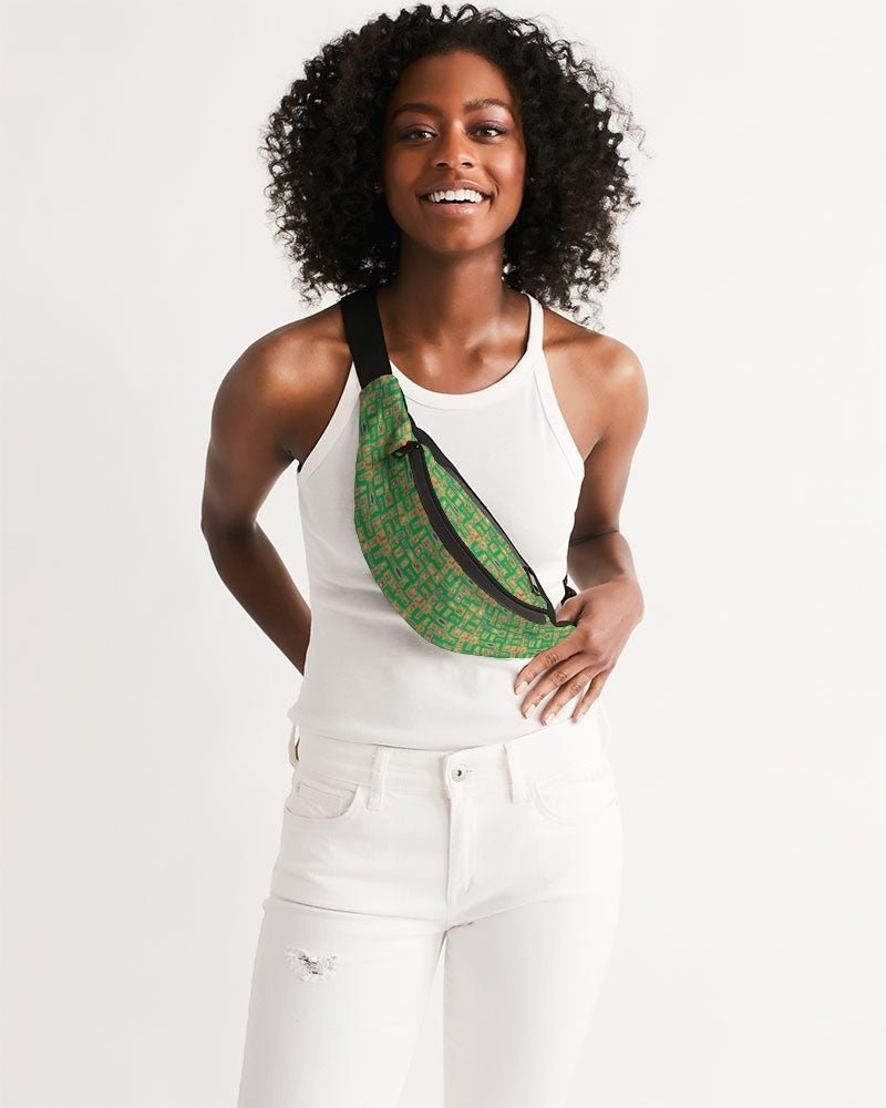 Nubia Crossbody Sling Bag (Green) (6 Colors Available) - Conscious Apparel Store