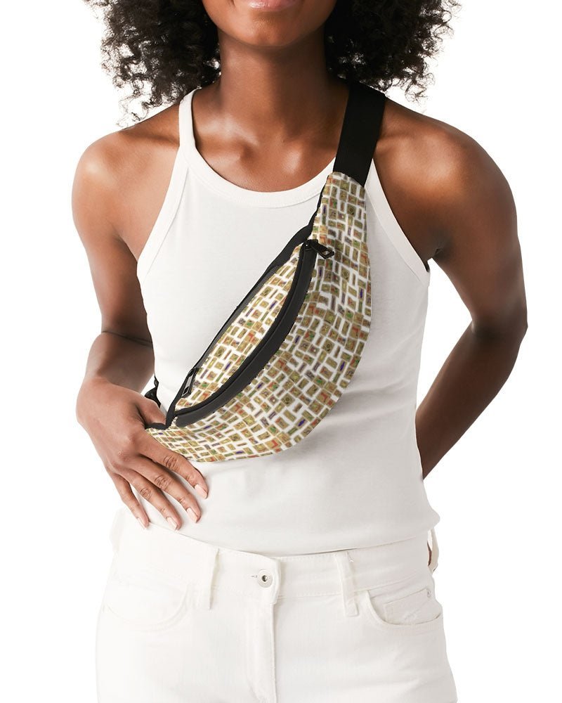 Nubia Crossbody Sling Bag (White) (6 Colors Available) - Conscious Apparel Store