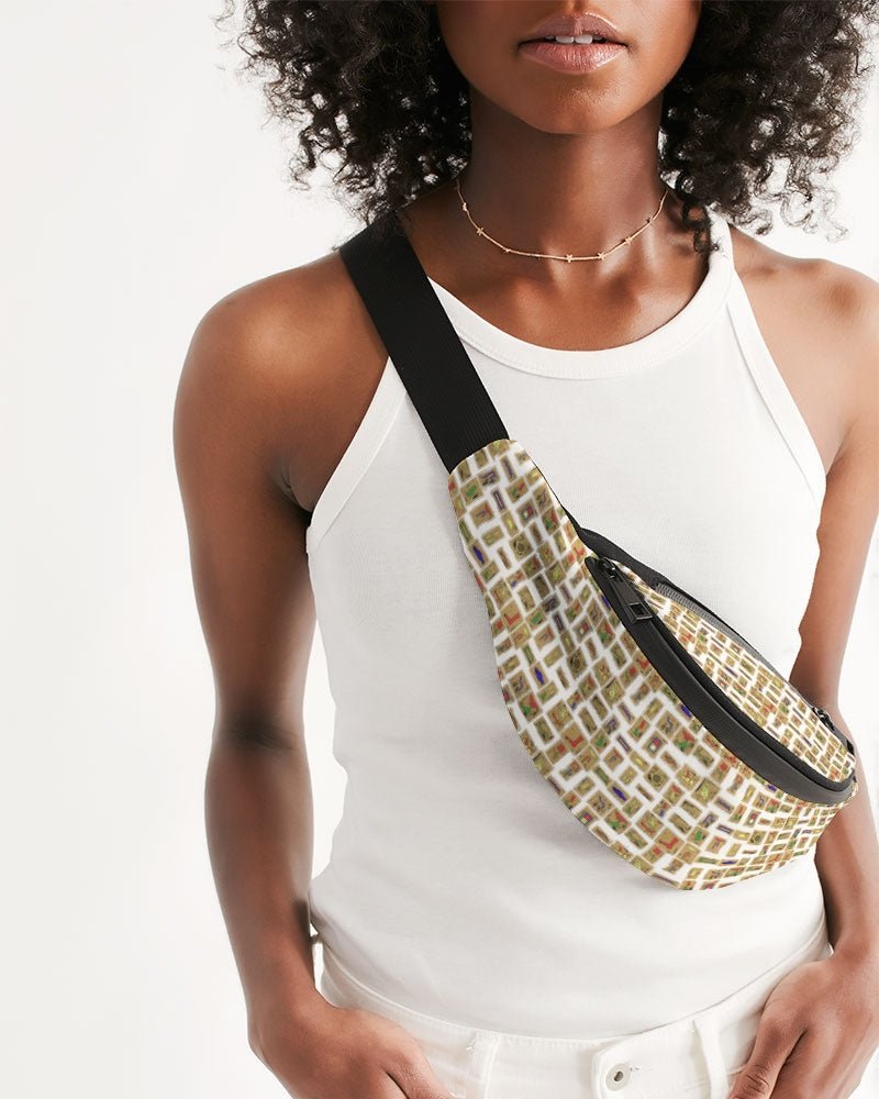 Nubia Crossbody Sling Bag (White) (6 Colors Available) - Conscious Apparel Store