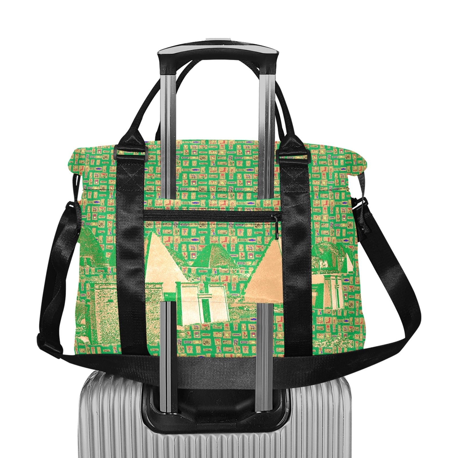 Nubia (Green) Large Capacity Duffle Bag (6 Colors Available) - Conscious Apparel Store