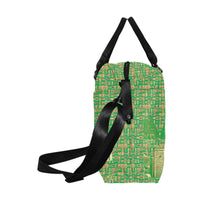 Nubia (Green) Large Capacity Duffle Bag (6 Colors Available) - Conscious Apparel Store