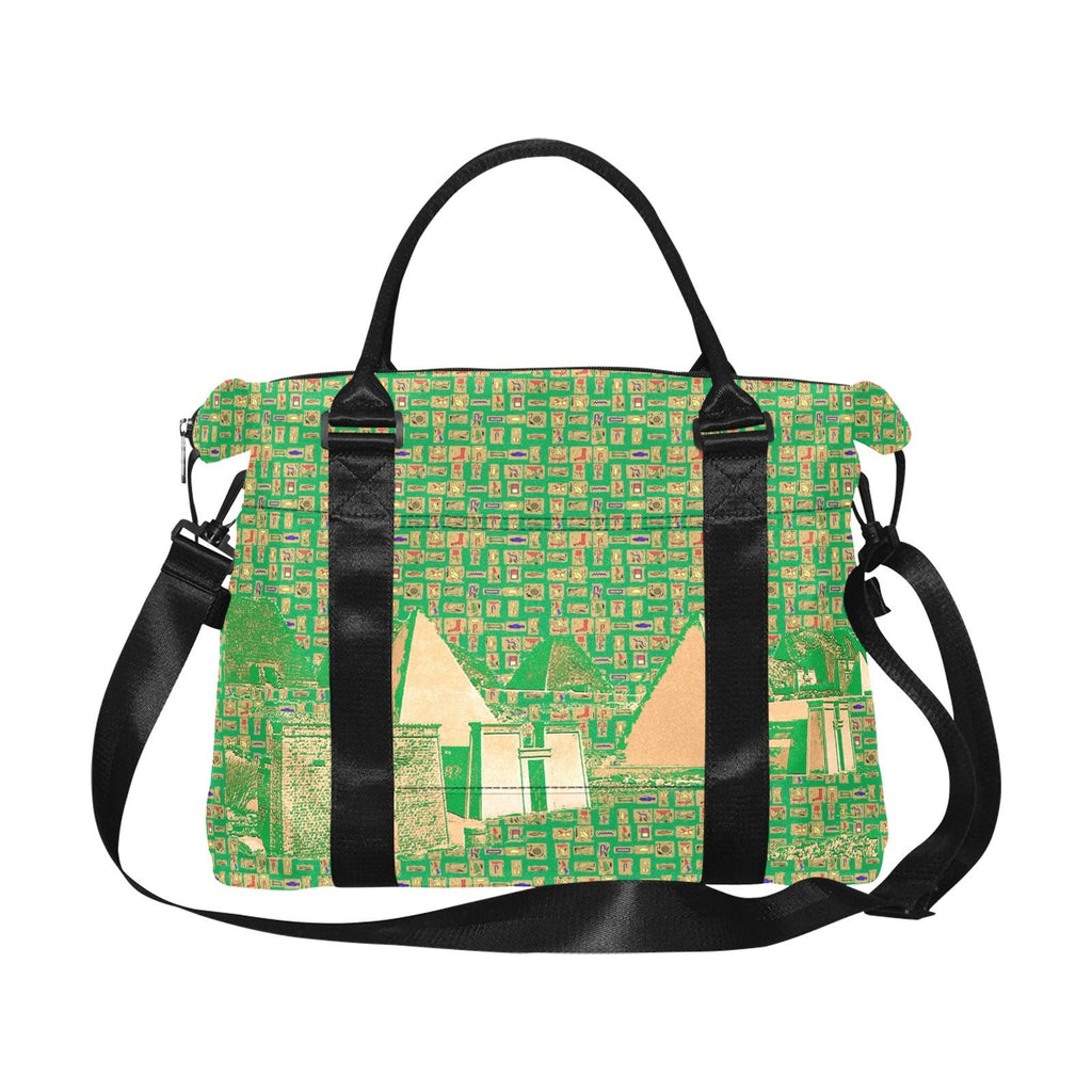 Nubia (Green) Large Capacity Duffle Bag (6 Colors Available) - Conscious Apparel Store