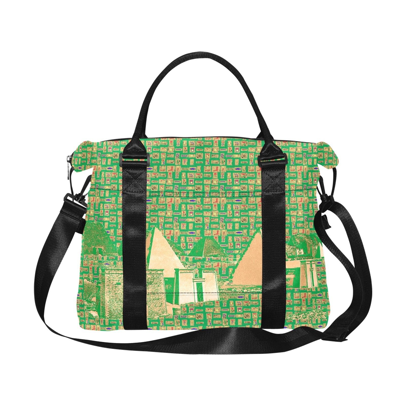 Nubia (Green) Large Capacity Duffle Bag (6 Colors Available) - Conscious Apparel Store
