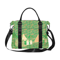 Nubia (Green) Large Capacity Duffle Bag (6 Colors Available) - Conscious Apparel Store