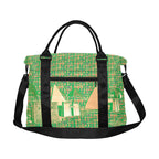 Nubia (Green) Large Capacity Duffle Bag (6 Colors Available) - Conscious Apparel Store